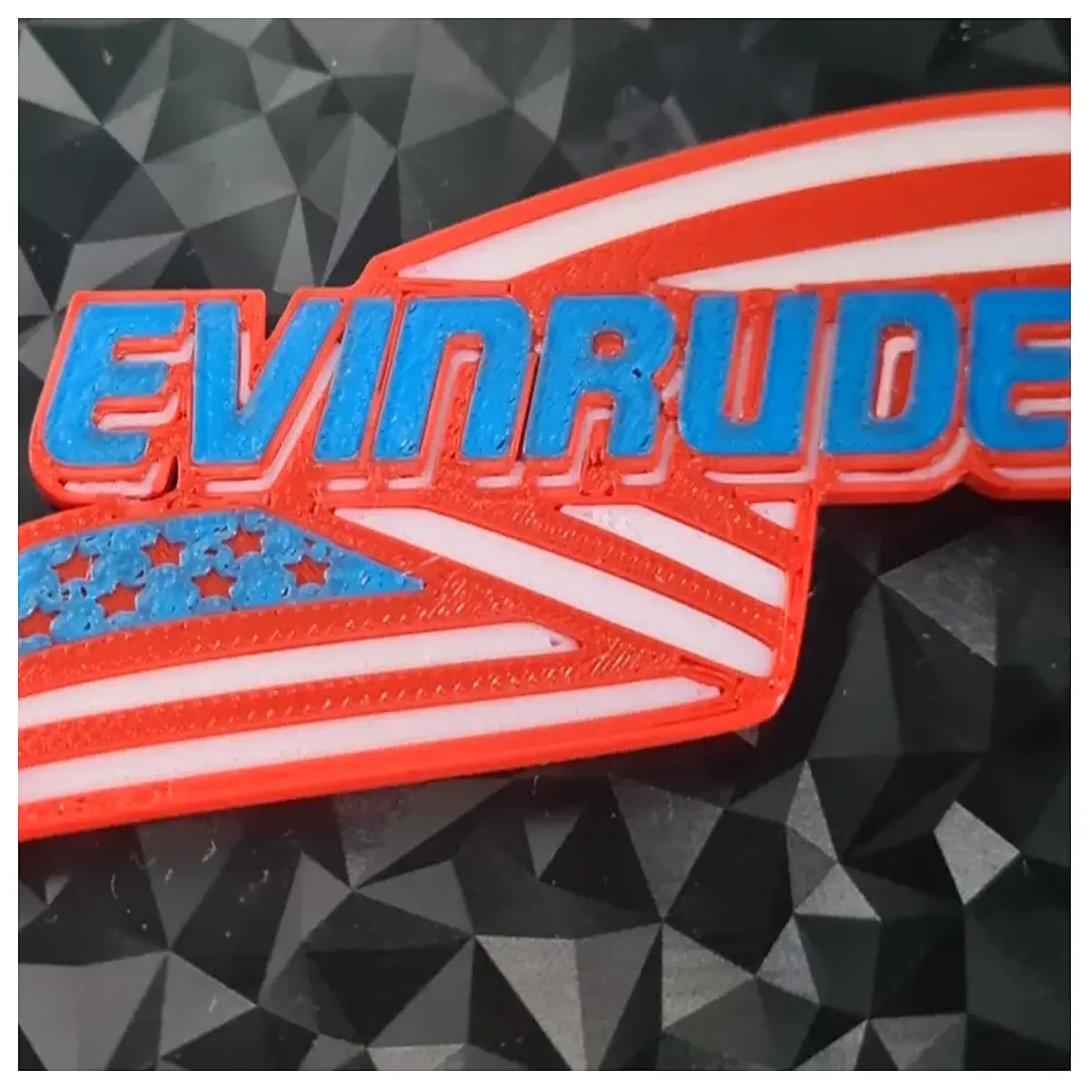 Evinrude Keychain Boat Parts Water Sports Souvenir Engine Decoration Marine Enthusiast Gift