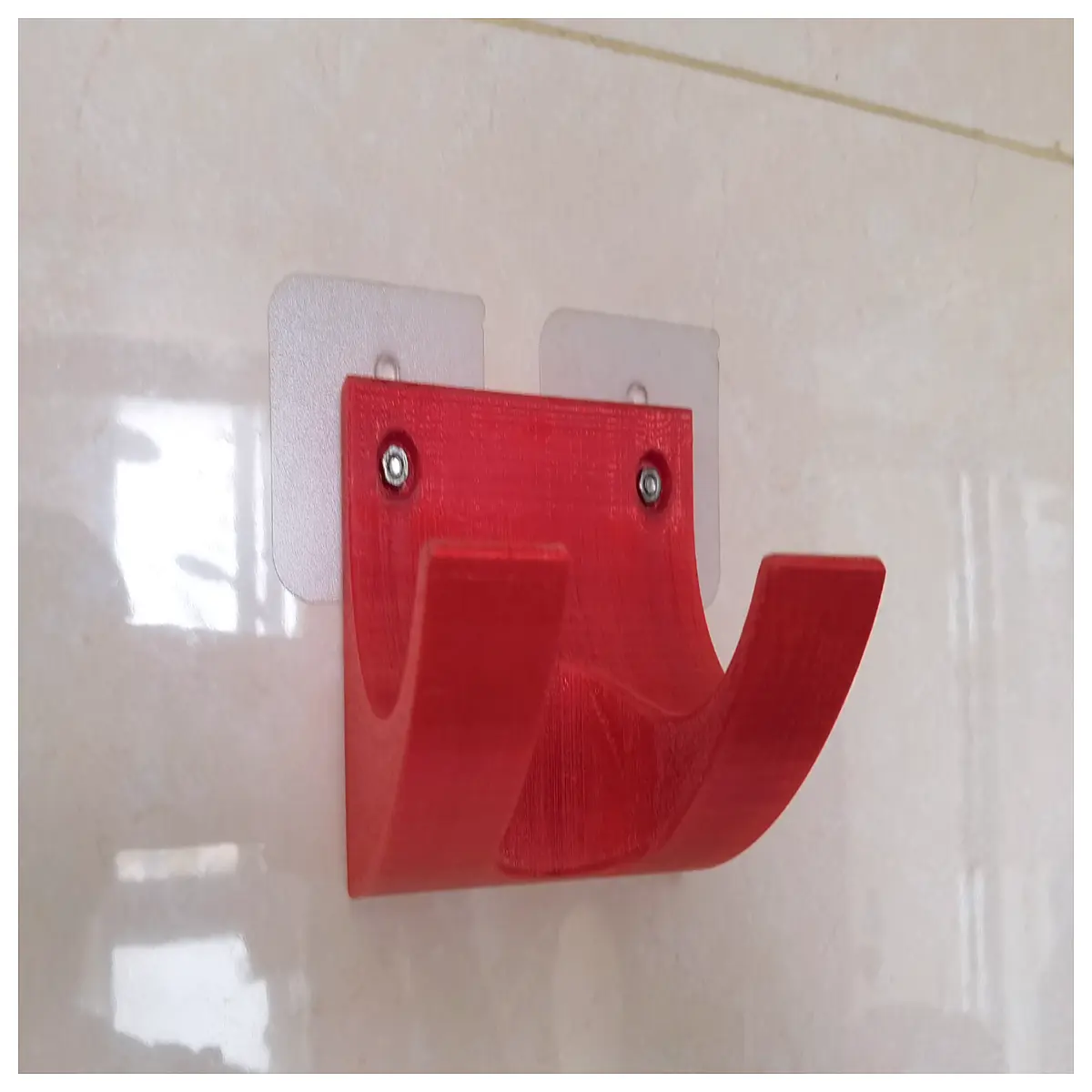 Lefin Hair Dryer Holder Wall Mount No Drilling Adhesive Holder Hair Dryer Stand Wall Mounted No Nails Easy Installation