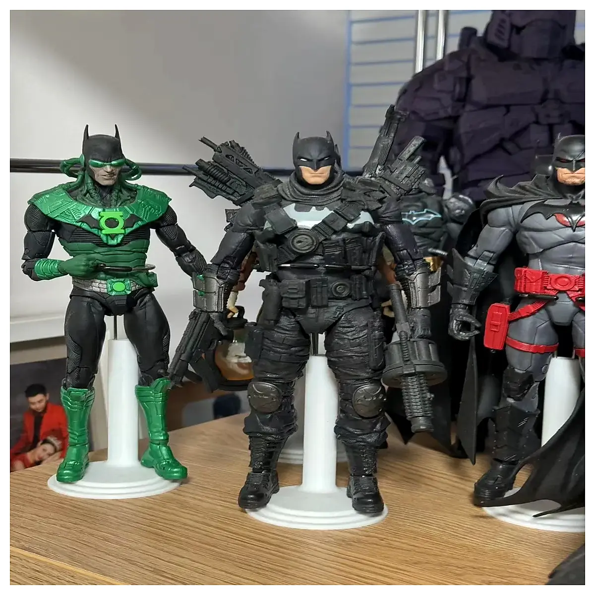 for neca figures collectible toy organizer shelf action figure holder rack base support