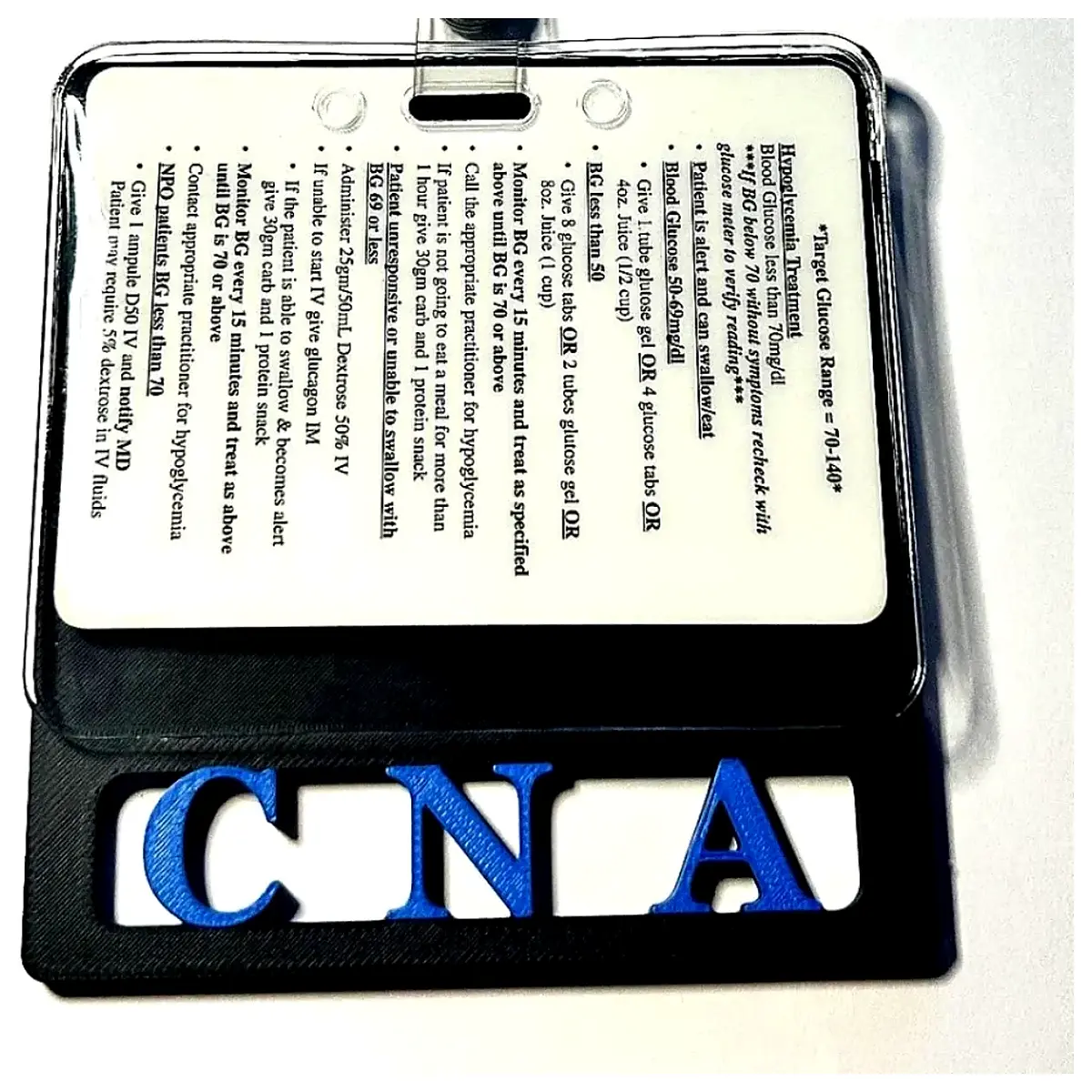 CNA ID Badge Decorations Name Stickers Certificate Accessories Personal Emblems ID Card Decorations Badge Holders