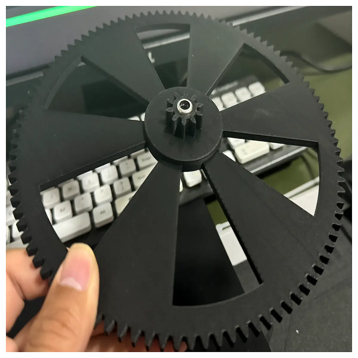 100 10 Gear Ratio Amplifier Model Car Upgrade Parts Mechanical Model Components Gear Set Precise Transmission