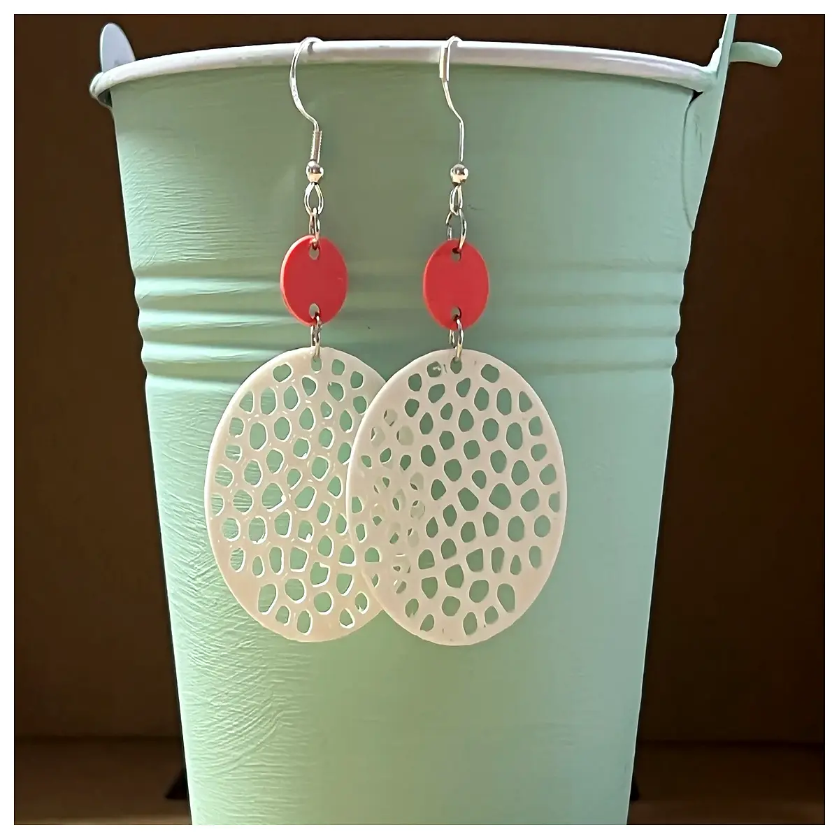 Voronoi Earring Women s Geometric Earrings Modern Minimalist Decoration Elegant Fashion Trendy Accessories Convex Earring