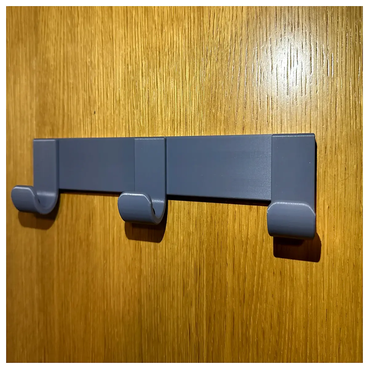 Multi Functional 3 Hook Wall Mount Hidden Screw Hooks Bathroom Kitchen Decor Wall Fixer