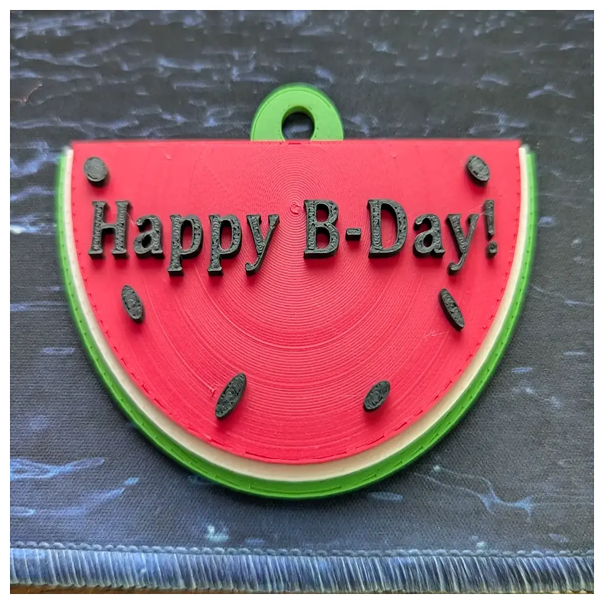Watermelon Keychain Fun Fruit Charm Cute Phone Decoration Creative Gift Summer Accessory