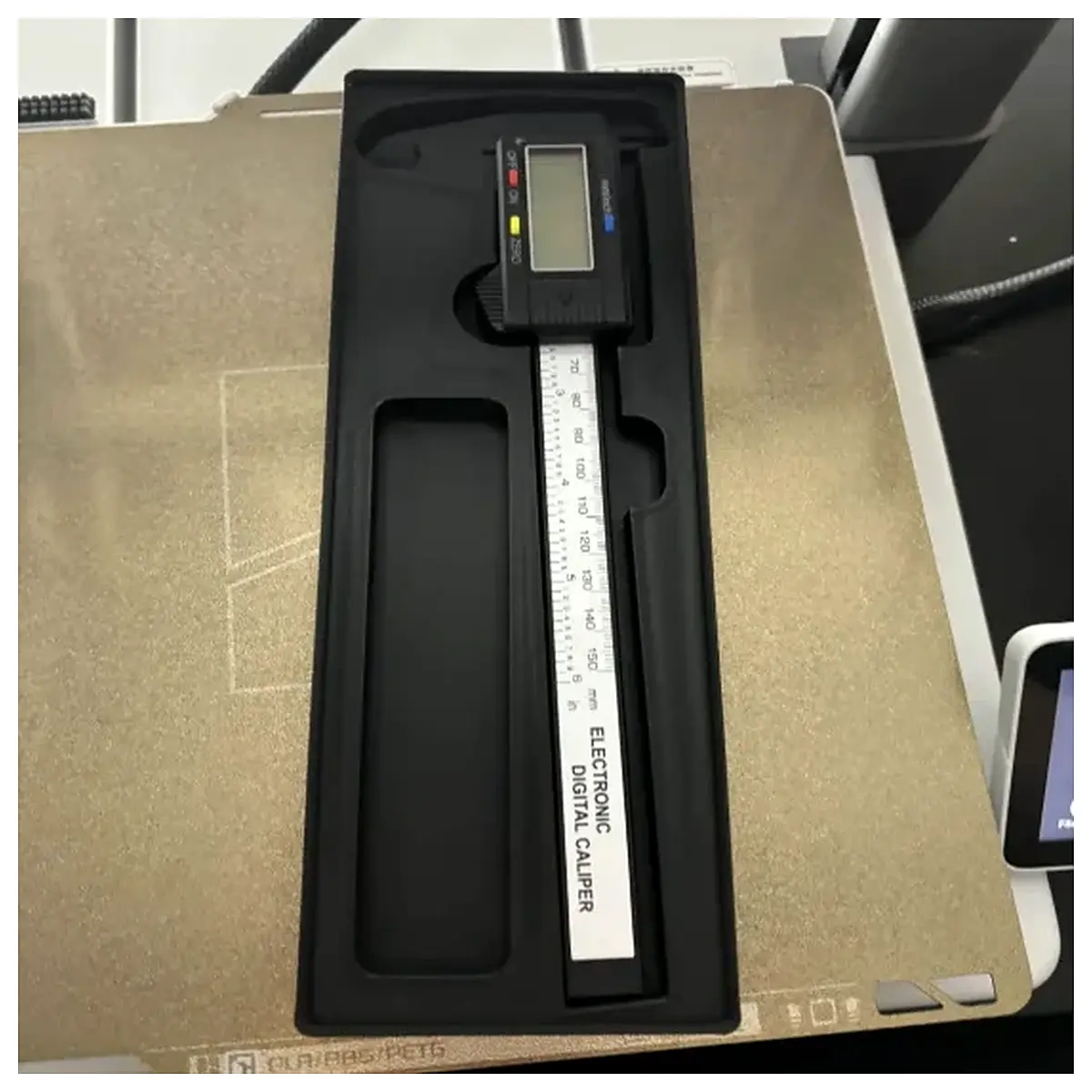 digital caliper gridfinity compatible 2x6x25 storage organizer modular box parts holder
