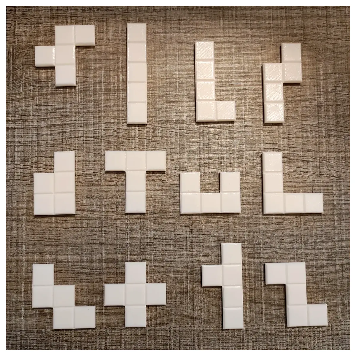 Puzzle Game Classic Five Block Brain Teaser Great for Kids Adults Cognitive Training Block Challenge