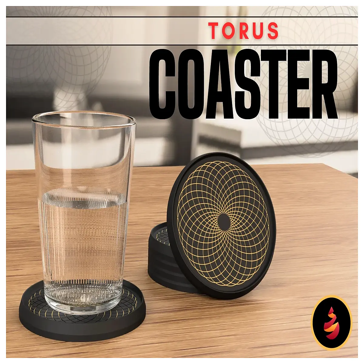 circular coasters for drinks table protection anti slip cork silicone round mats set