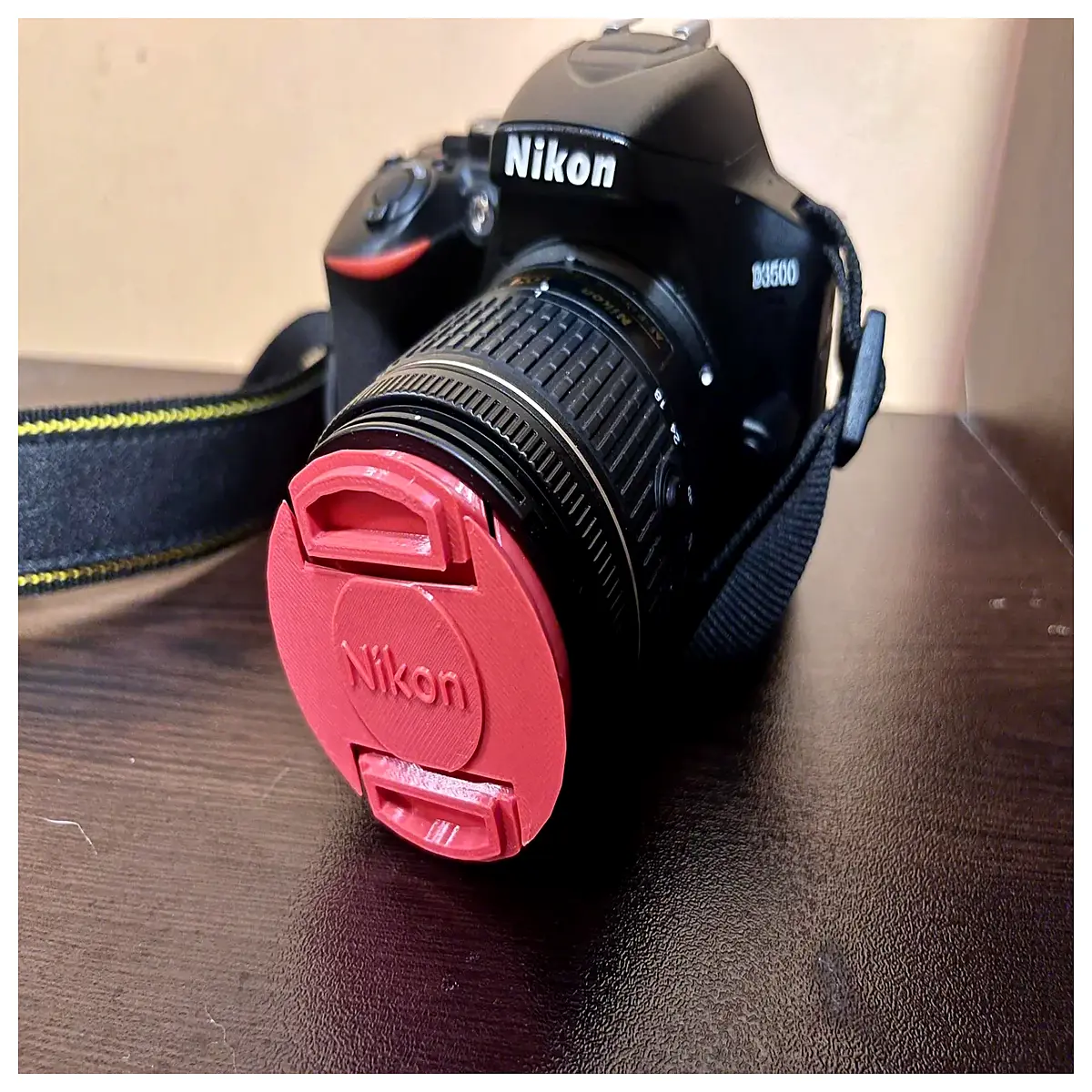 55mm Lens Cap Protective Shade Cover Guard Photography Accessory Fast Installation