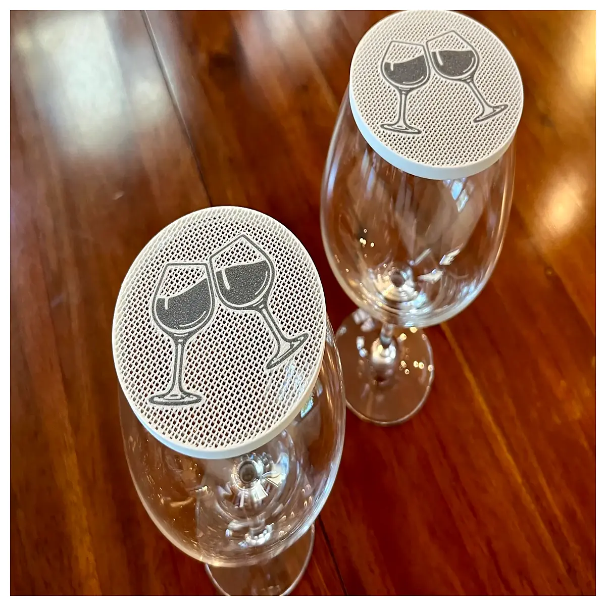 Wine Glass Covers Wine Bottles Elegant Wine Cup Shade Wine Lover Gift Dark Protection Practical Cover
