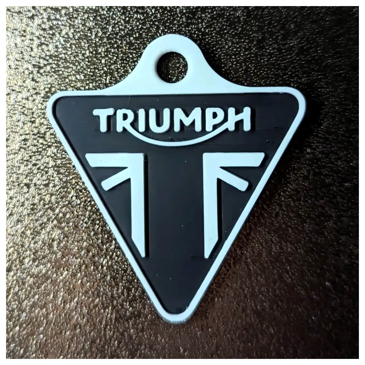 Triumph Motorcycle Keychain Motorbike Accessory Keyring Collectible Triumph