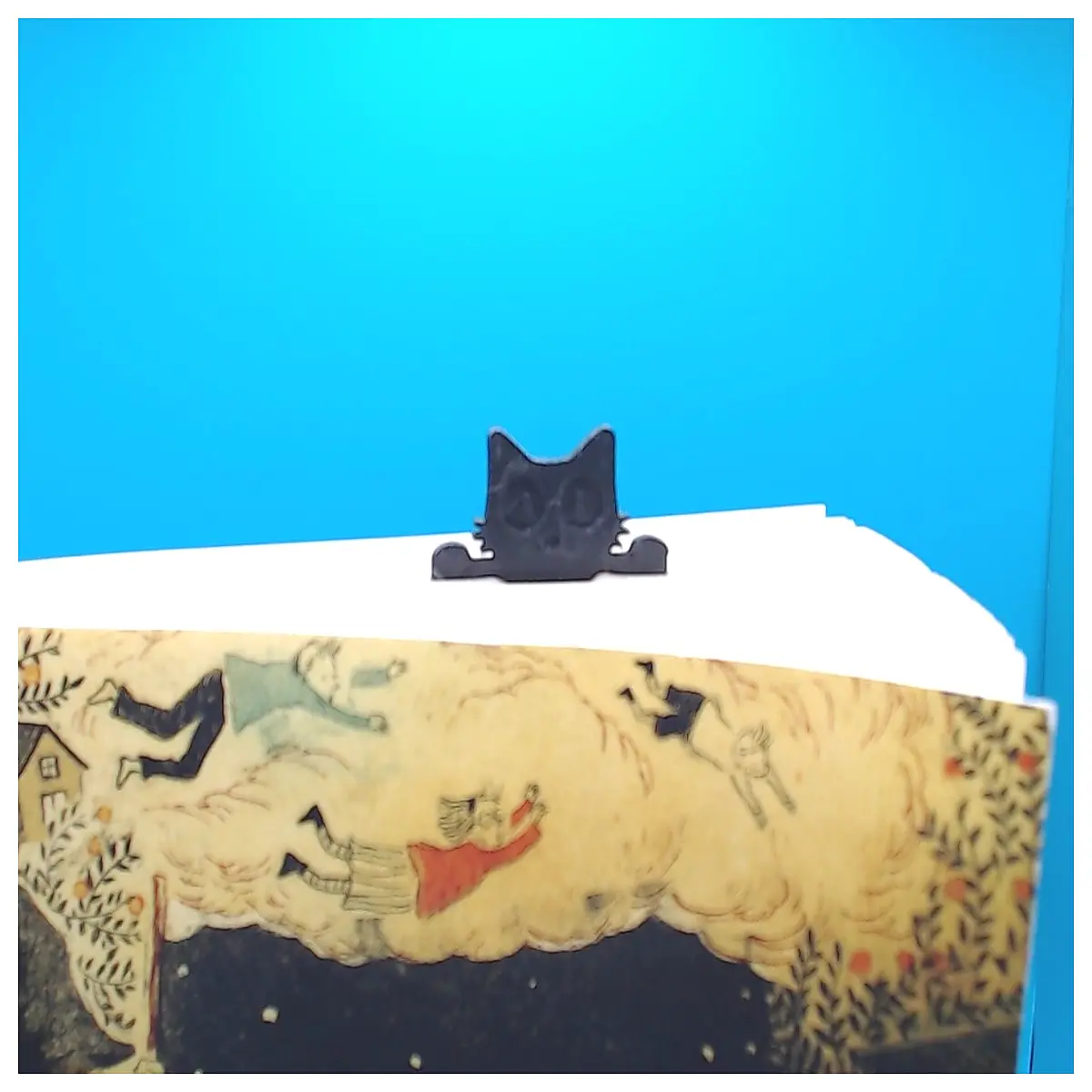 Cat Bookmark Animal Shape Book Marker Student Gift Book Decoration Books
