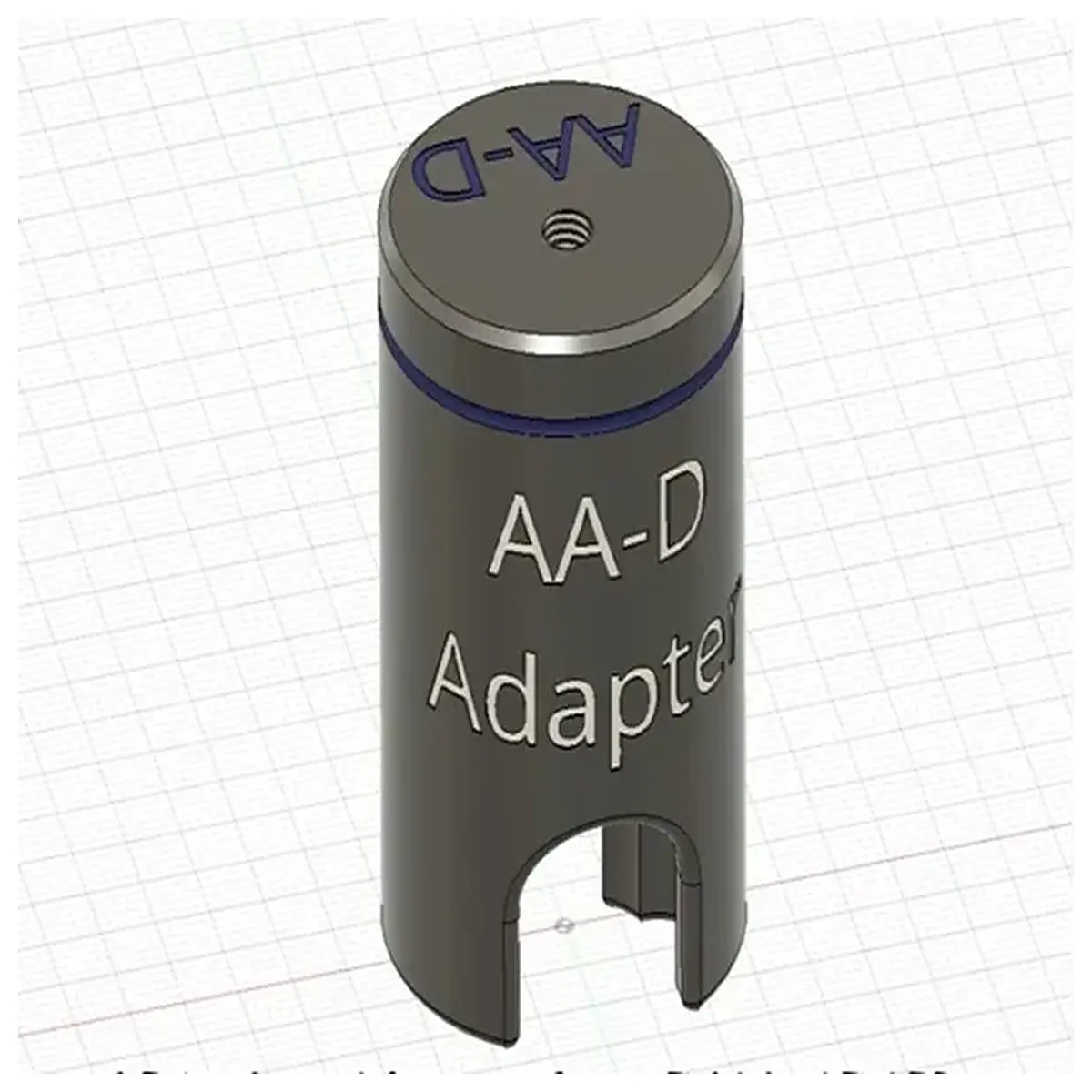 AA to D Battery Adapter 5 Pack to 1 Battery Converter Compatibility Easy Replacement Power Adapter Accessory