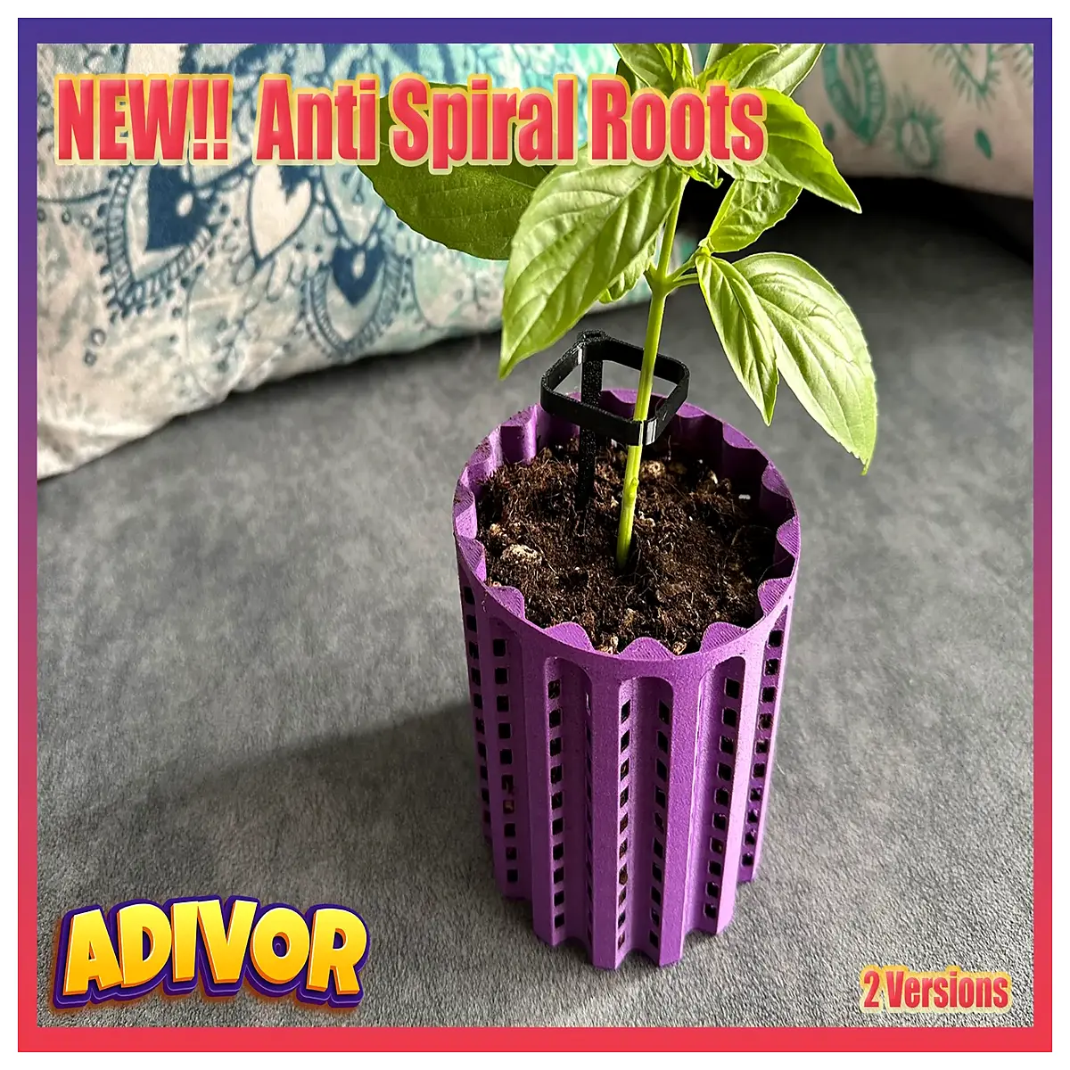 expandable self watering planter pot no spiral roots air pruning container for large plants