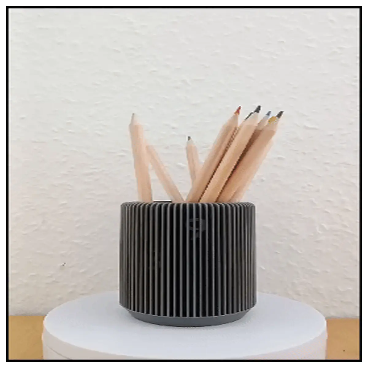personalized pencil holder with numbers for desk organization custom number pen cup office supplies
