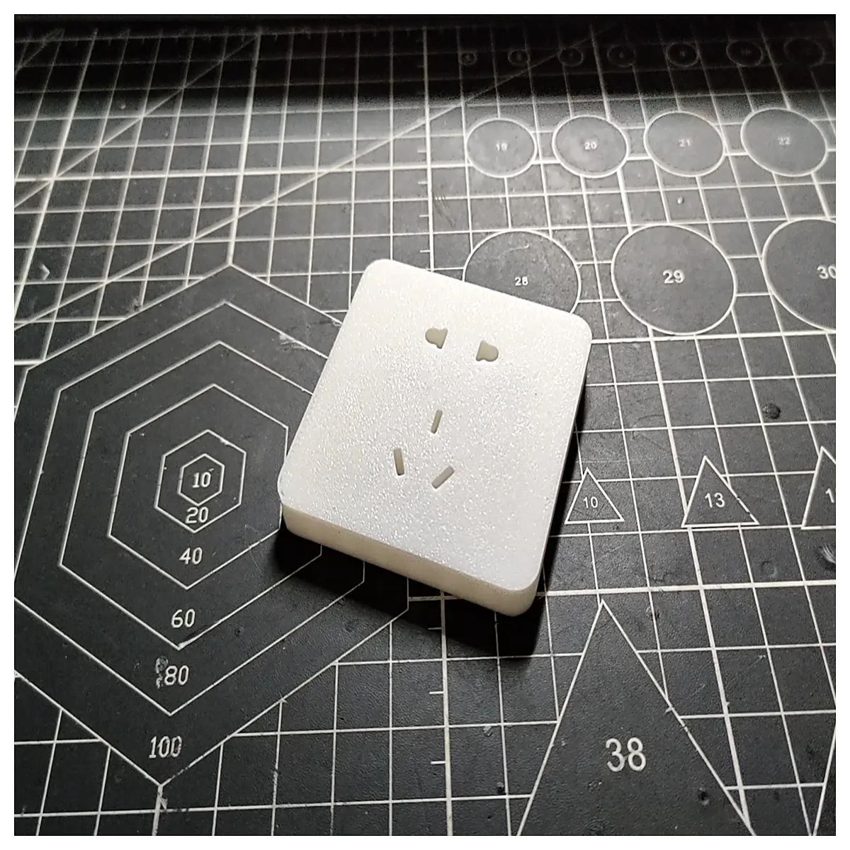 electrical outlet wall plate prank gag gift dummy socket for hole cover