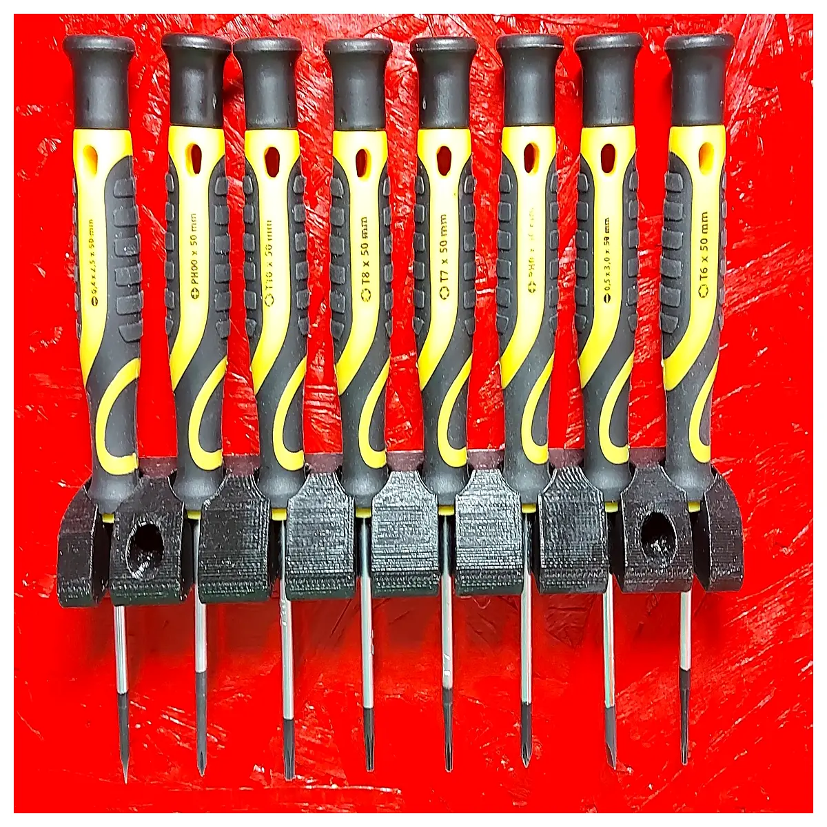 Mini Screwdriver Holder Organizer Tool Set Screw Driver Storage Box Repair Parts Organizer Small Toolkit Precision Tool Storage