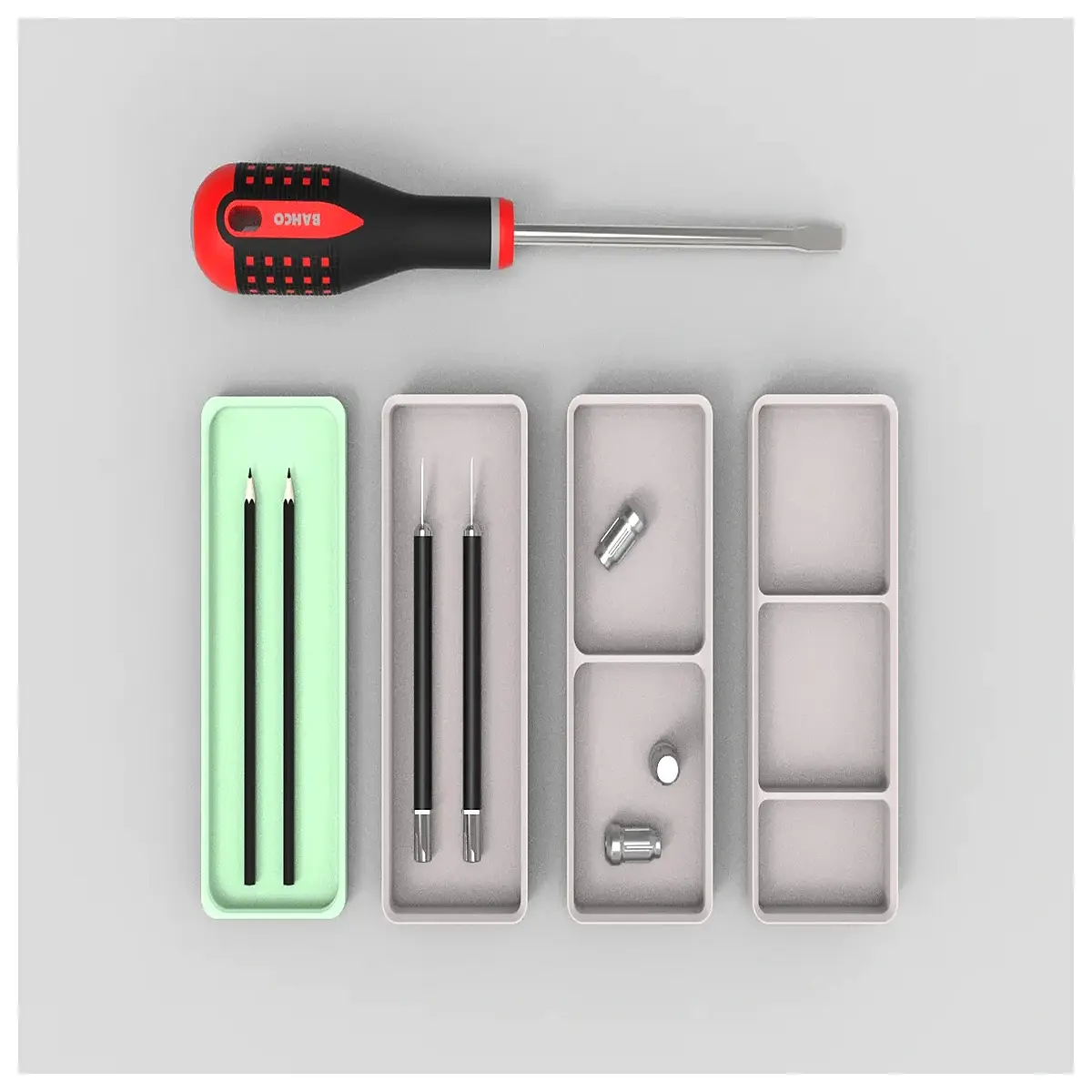 multi tool organizer box storage case for screwdrivers pliers wrenches hardware tools workshop cabinet