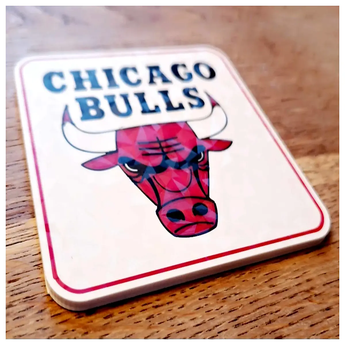 bulls coasters set team drink mats for home bar protective table pads for beer and wine glasses merchandise gift