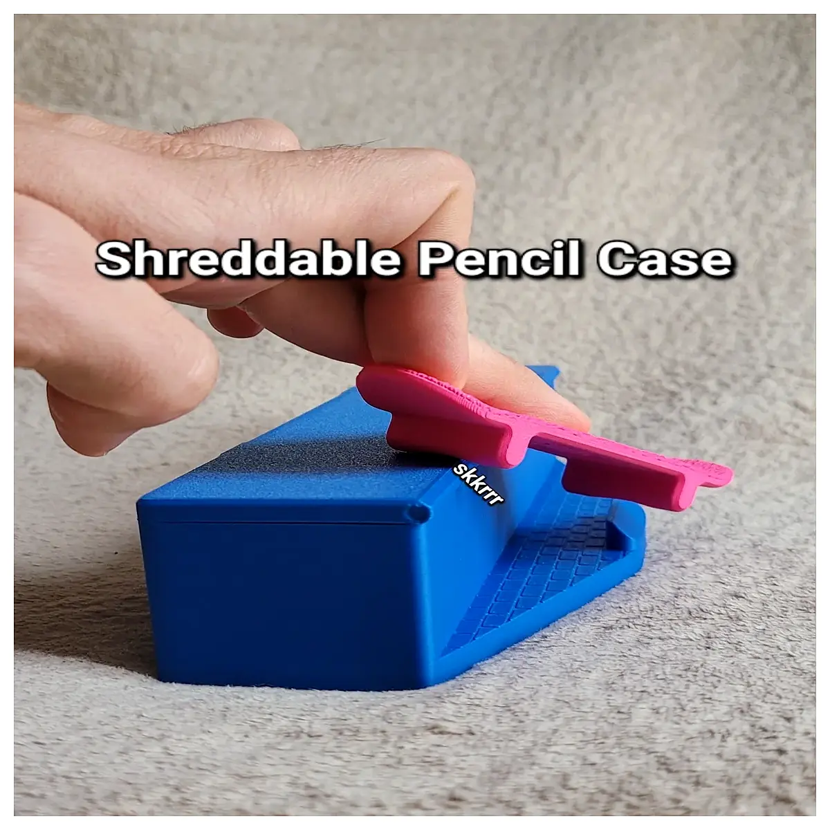 Skateboard Pencil Case Creative Design Student Stationery Doodle Box Drawing Accessories Multi Function Portable Learning Supplies