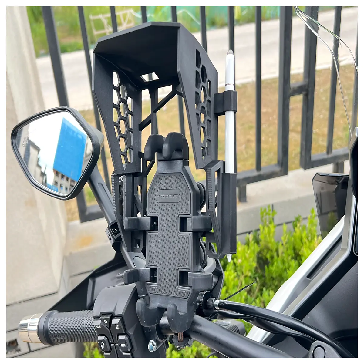 Motorcycle Phone Mount Shield Anti Glare Holder Riding Mount Car Phone Holder Accessories Stable Fixation