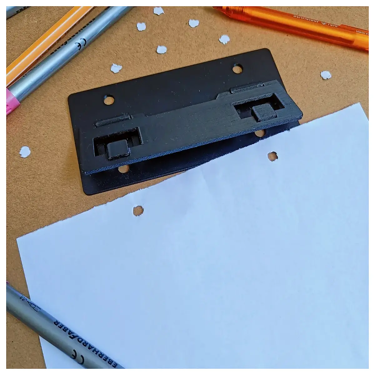 duty hole punch for thick paper 3 hole puncher office supplies adjustable binder punch tool