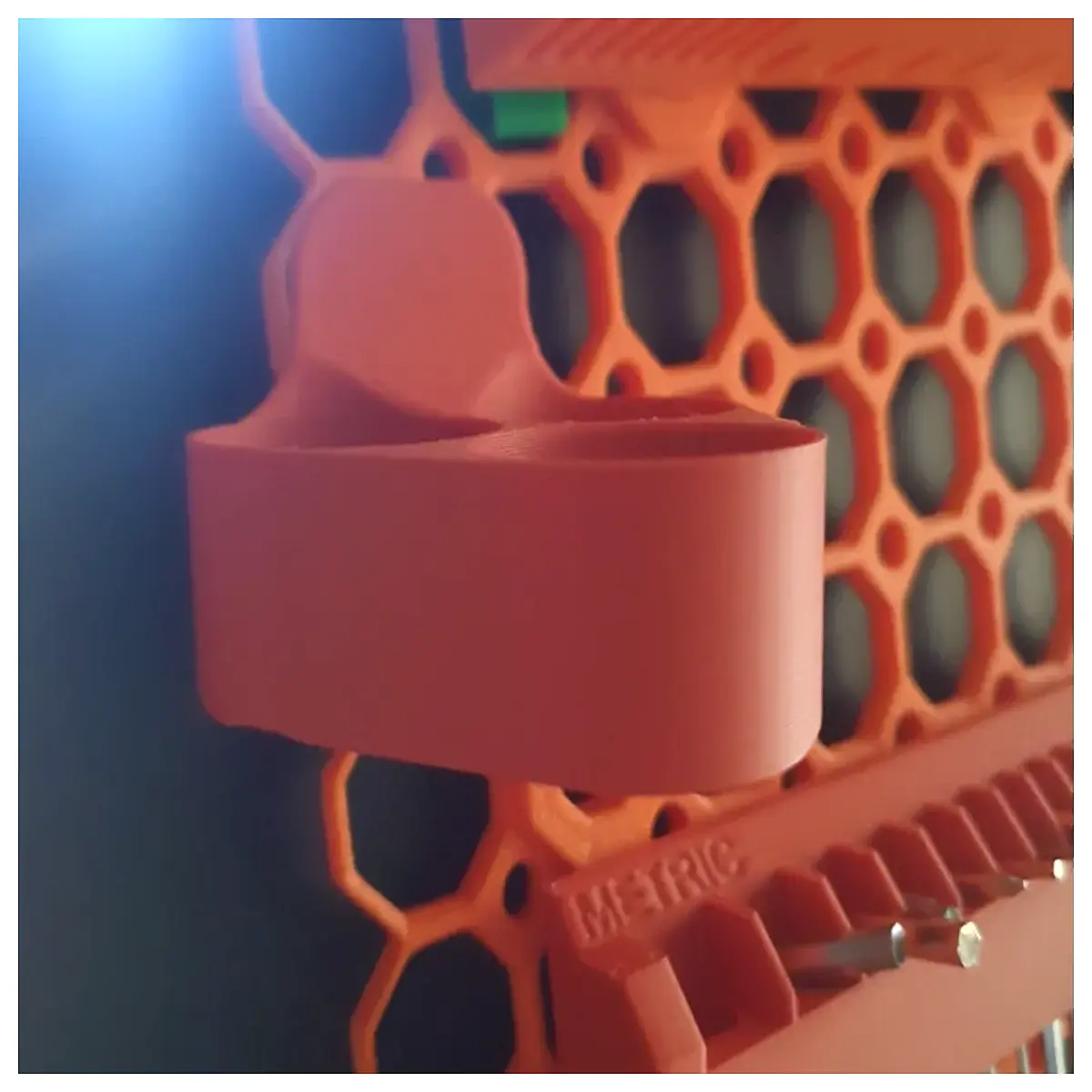 3 in 1 glue stick holder with multi slot embedded wall mount organizer for craft supplies