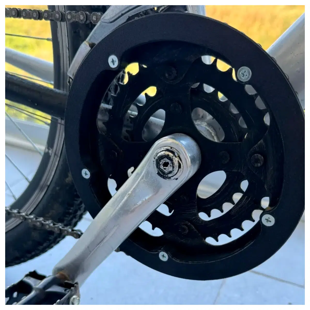 Bike Chainring Guard 5x100 Chain Protector Enhance Cycling Safety Compatible with 50 100mm Frames Cycling Accessories