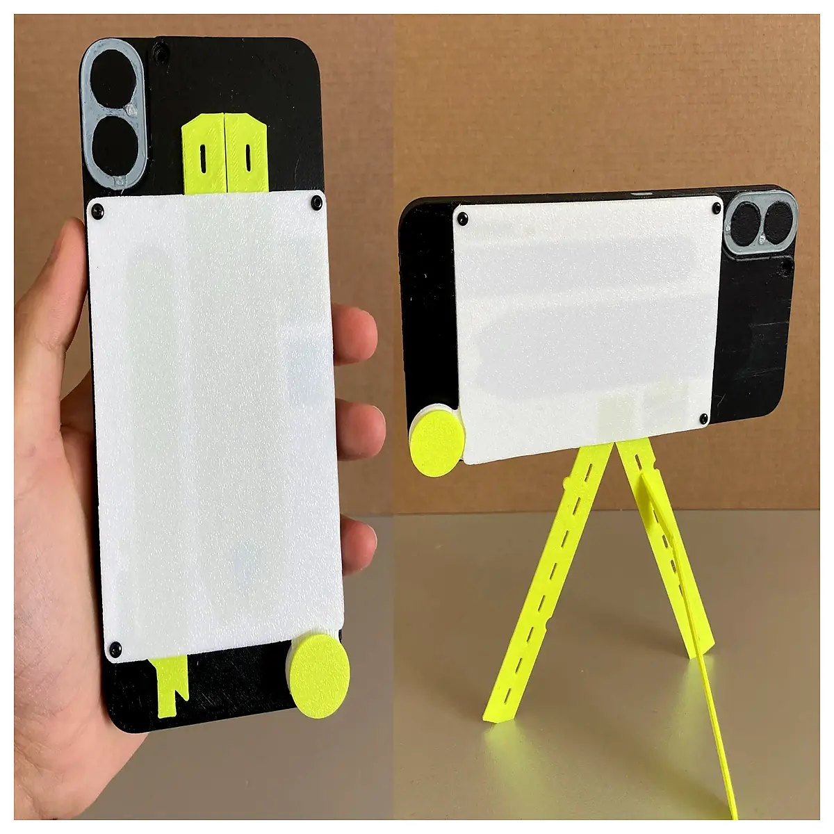 Portable Card Stand Tripod Mobile Photography Support Mini Card Stand Outdoor Shooting Accessory Phone Card Holder