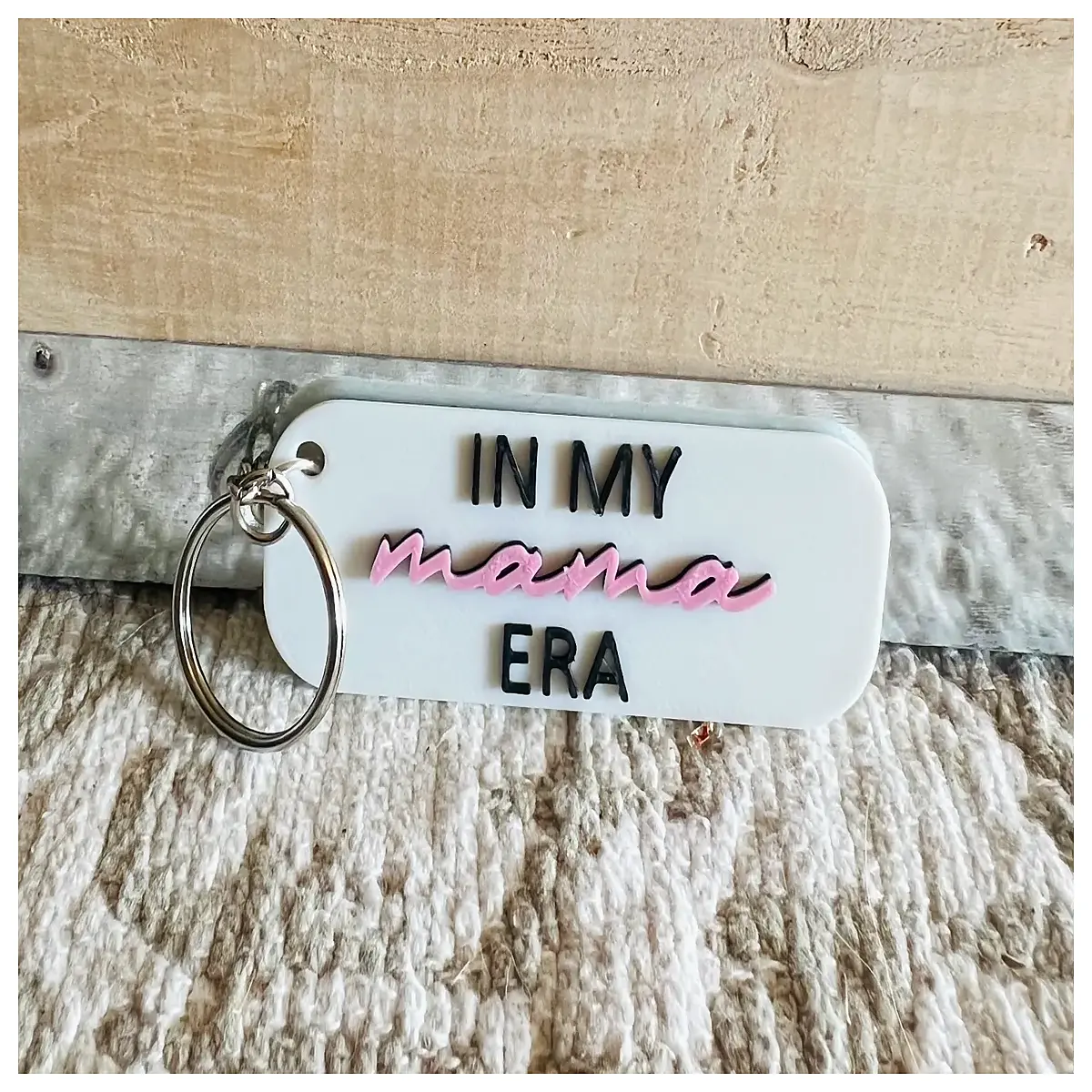 Mama Era Keychain Memorial Gift Mom Gift Emotional Family Keepsake Sentimental Keyring Mother s Day Present