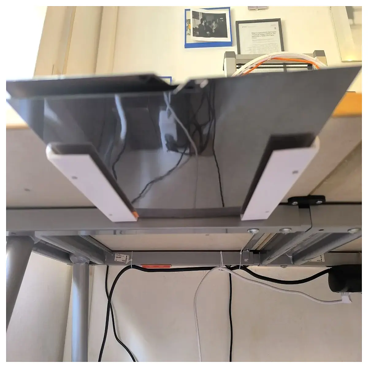 Printing Plate Stand Desk Under Wall Mounted Printing Accessory Printing Plate Support Bracket Printing Plate Installation Stand