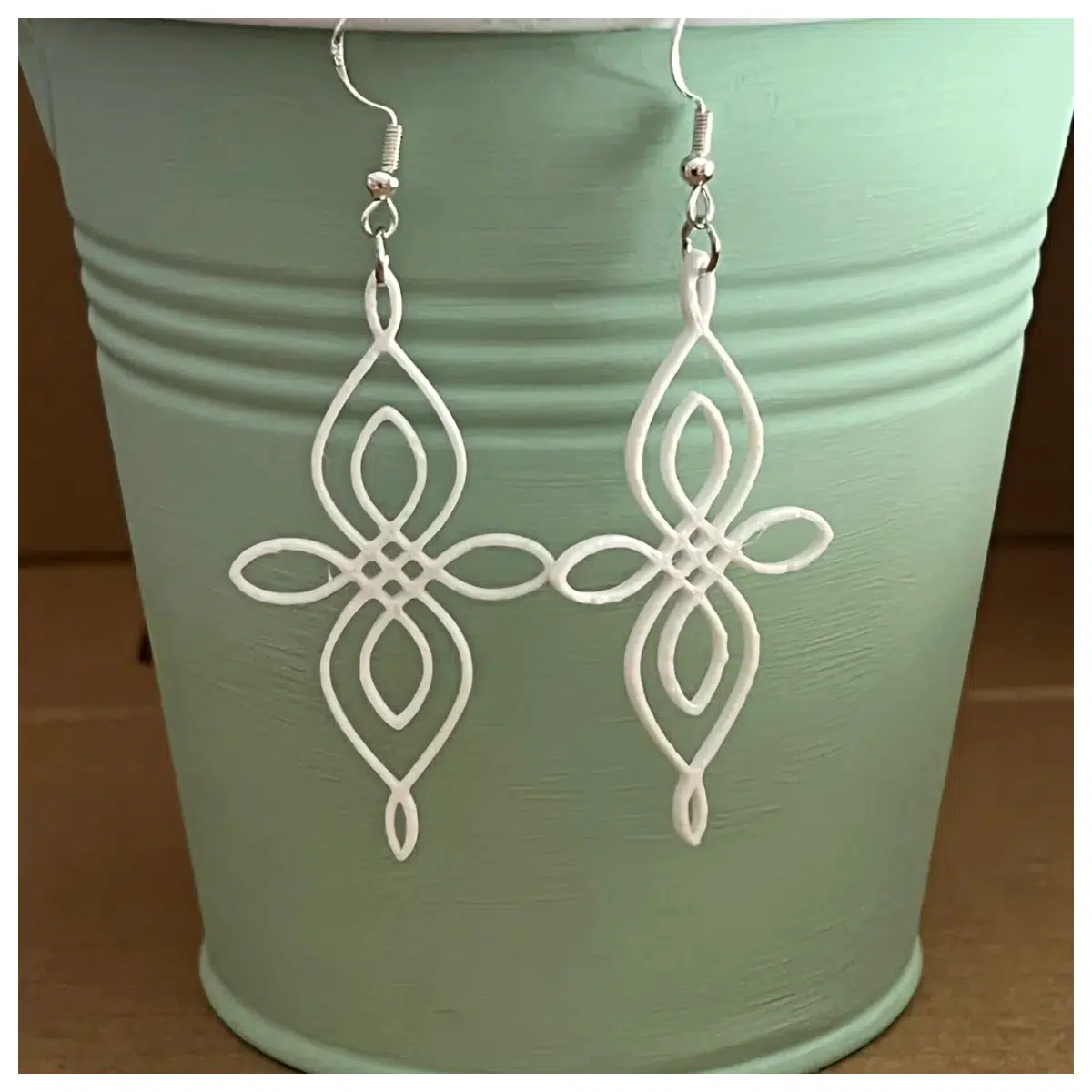 Long Knot Earrings Women s Boho Earrings Ethnic Style Elegant Vintage Dangle Earrings
