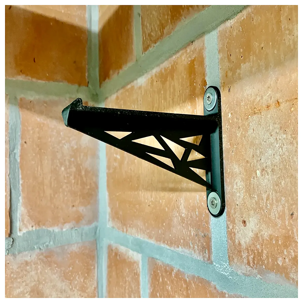 duty wall mount bracket for tv monitor shelf steel iron load bearing hardware