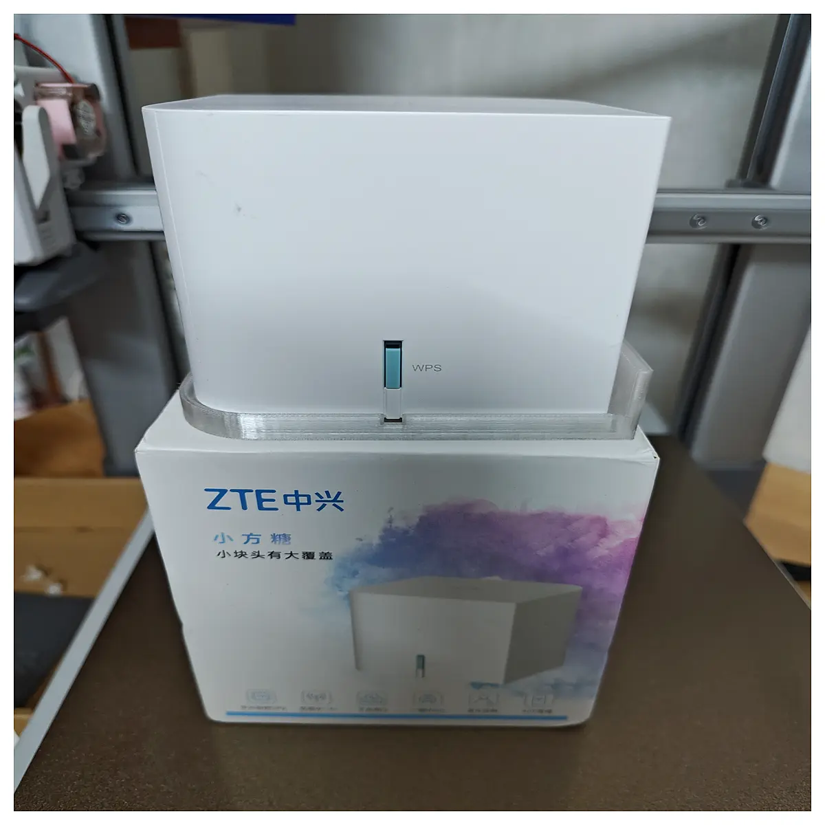 Zhongxing Xiao Fang Router Wall Mounting Bracket Wall Mount Bracket Router Accessories Wireless Network Support Router Installation Parts