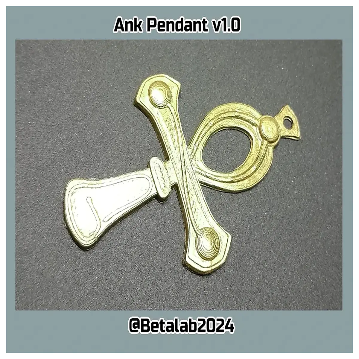 Ank Pendant v01 Hanging Ornament Women s Fashion Jewelry Trendy Accessories Elegant Gift Pendant Parts