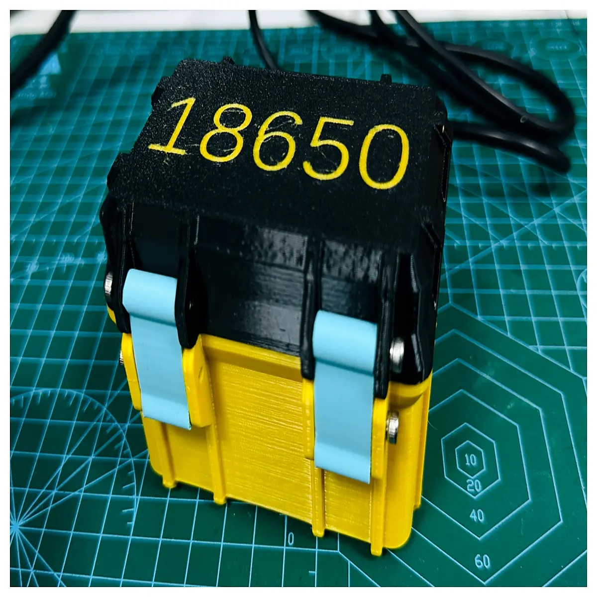 18650 Battery Organizer Case Protection Storage Box Battery Pack Organizer Charging Protection Multi Purpose