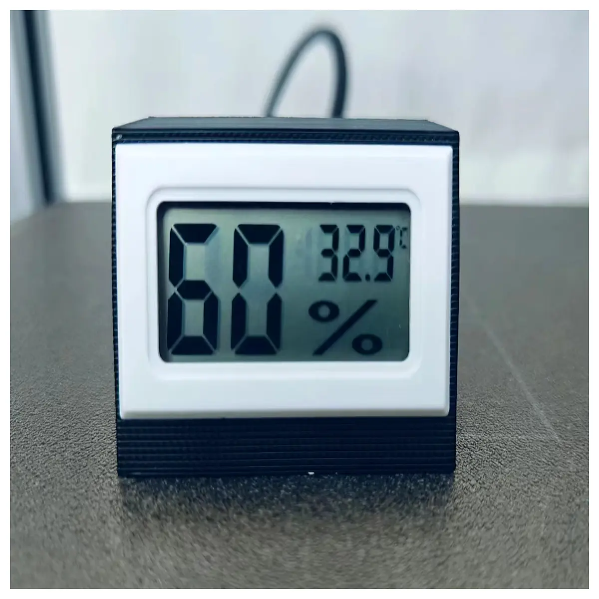 Desktop Thermometer Housing Replacement Sensor Shell Measurement Accessories Indoor Temperature Humidity Monitoring Electronic Components