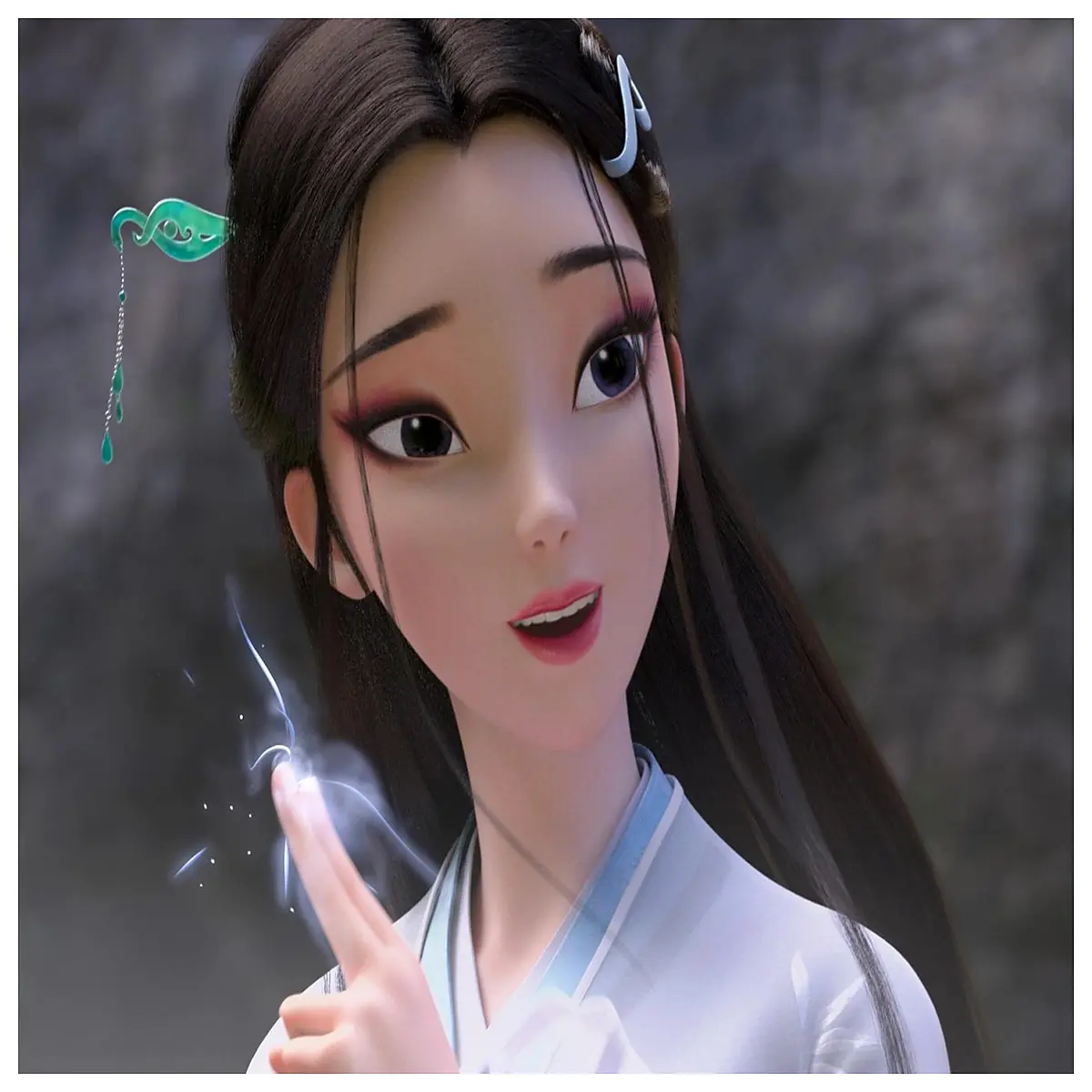 legend of white snake bai suzhen hairpin ancient chinese style jewelry traditional cosplay accessories elegant floral hair stick for women