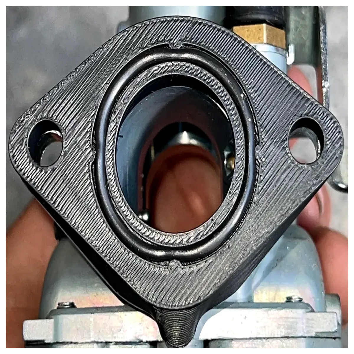 KLX110 Carburetor Adapter Plate Motorcycle Accessory Engine Adapter Vehicle Modification Carburetor Parts ATV Component