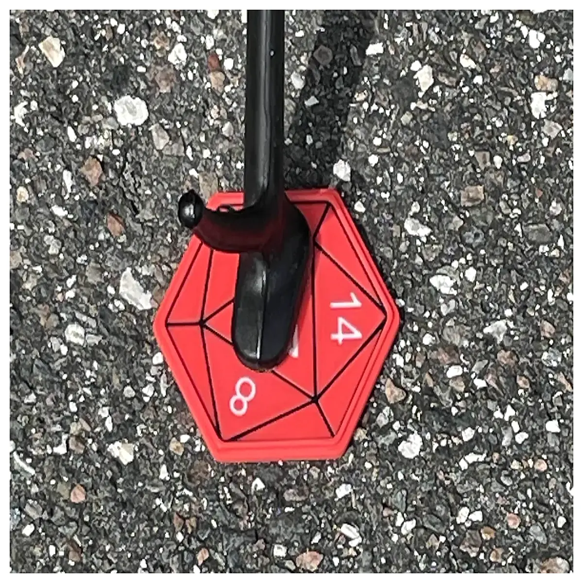 D20 Motorcycle Mirror Mount Pad Bike Accessories Support Pad Motorcycle Riding Mount Protector Cushion