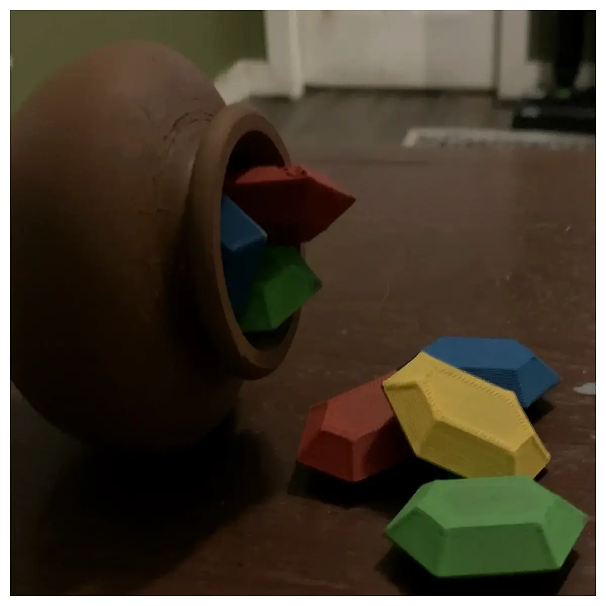 Pot of Rupees Game Props RPG Equipment Adventure Supplies Roleplaying Game Accessories Rare Resources