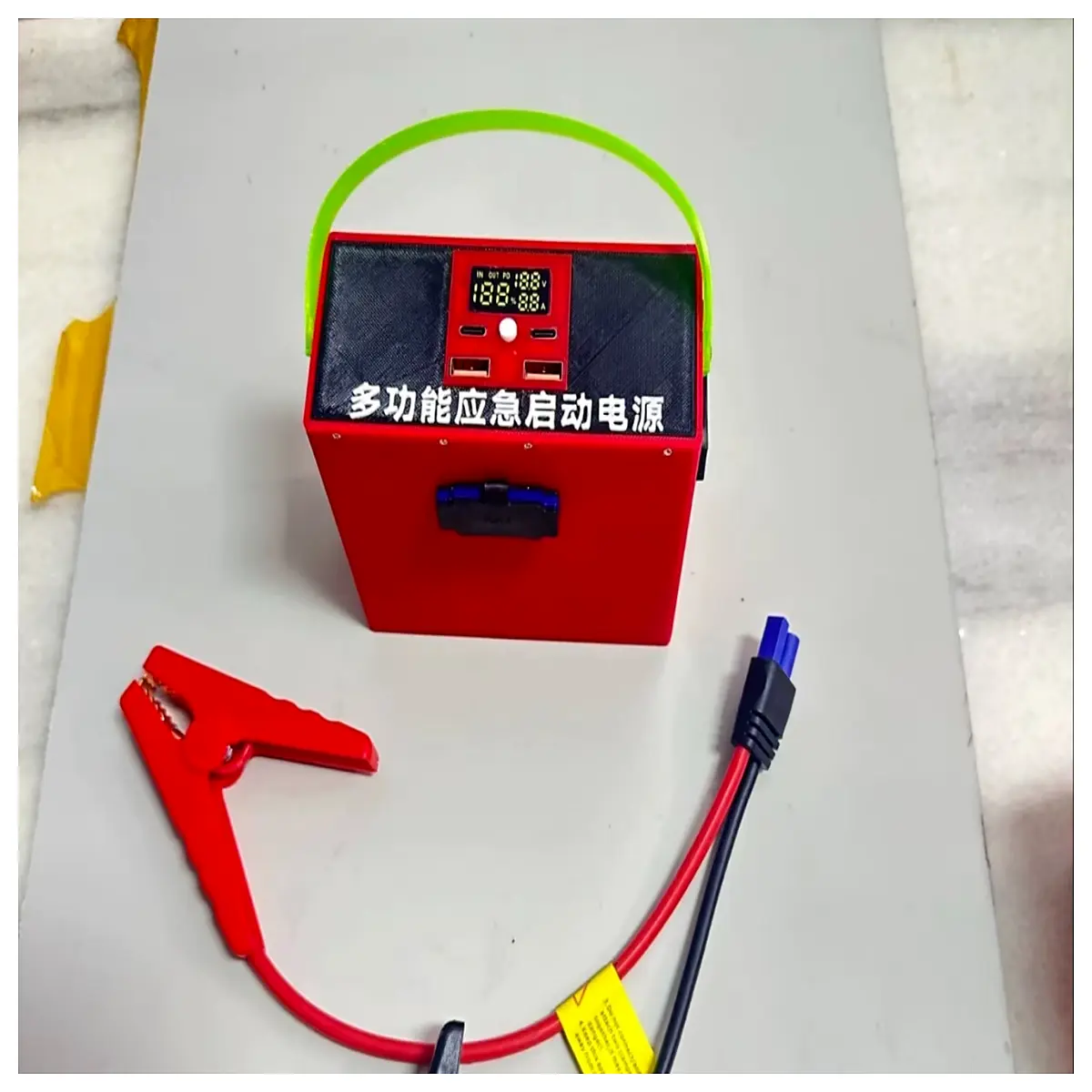 12V Emergency Starter Power DIY Shell Starter Assembly Car Emergency Start Device Accessories