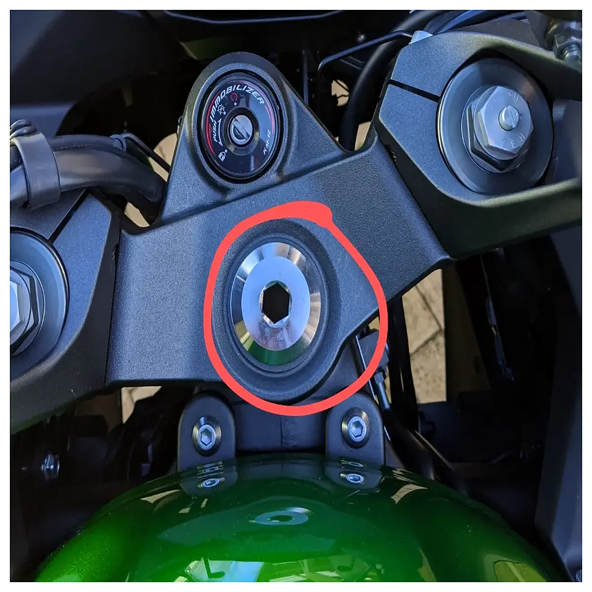 Handlebar Hole Cover Cap Motorcycle Parts Accessory Replacement Cover