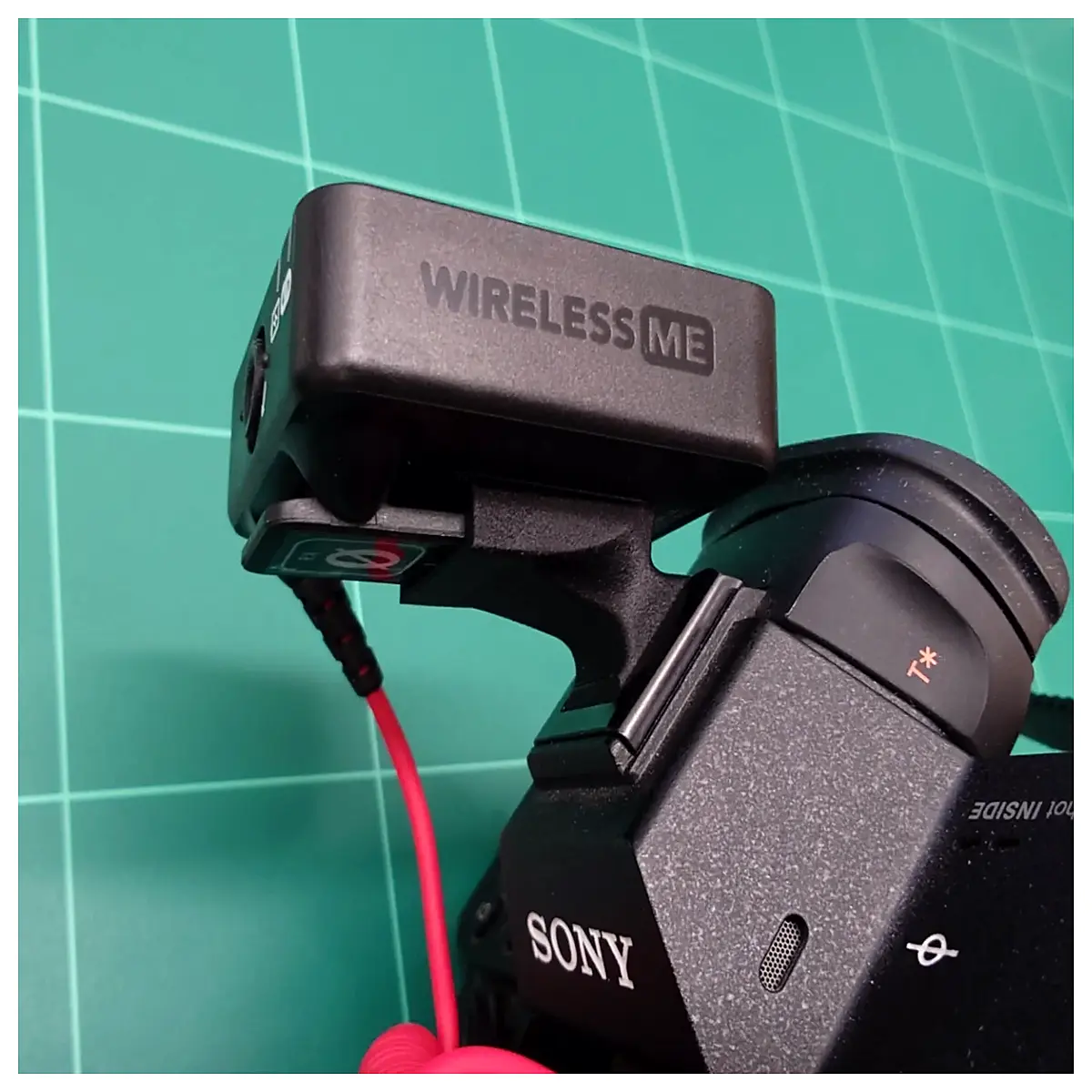 rode wireless flash bracket for vlogging live streaming camera rig mount accessory