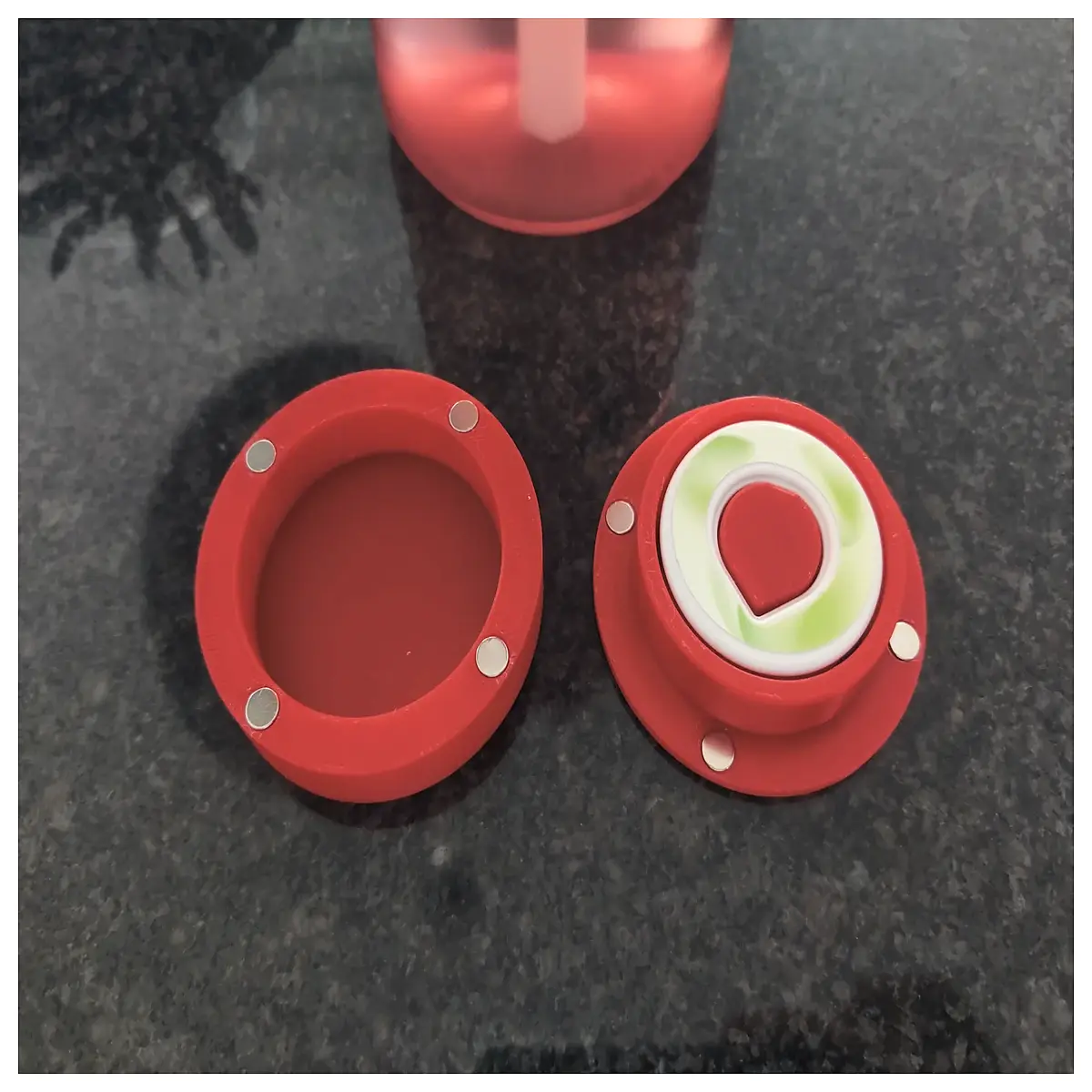 airup flavor pods magnetic charging case holder for water bottle aroma system