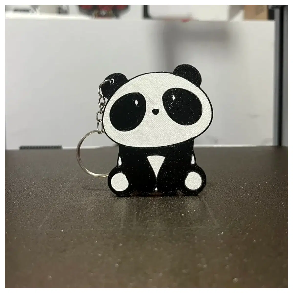 Panda Keychain Cute Cartoon Animal Charm Phone Stand Gift Idea Student Gift Keychain Accessories