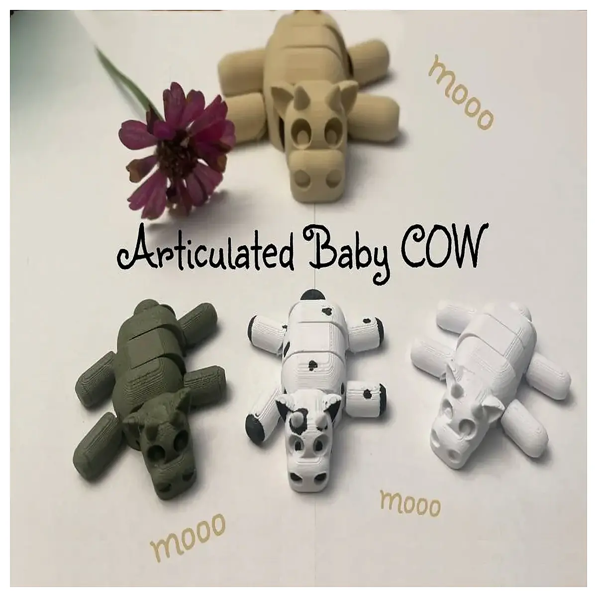 Mobile Baby Bull Toy Developmental Plush Encourages Movement Child Learning Toy Early Education Gift