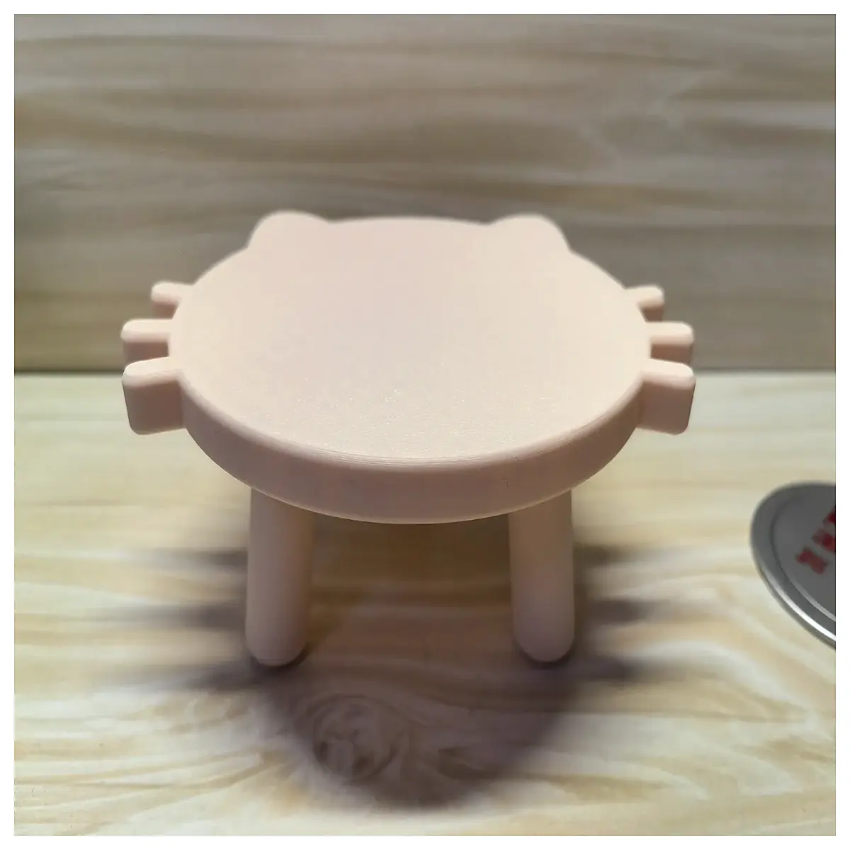 Cat Pattern Food Bowl Stand Elevated Pet Bowl Cat Food Stand Raised Cat Dish Cute Cat Feeding Station