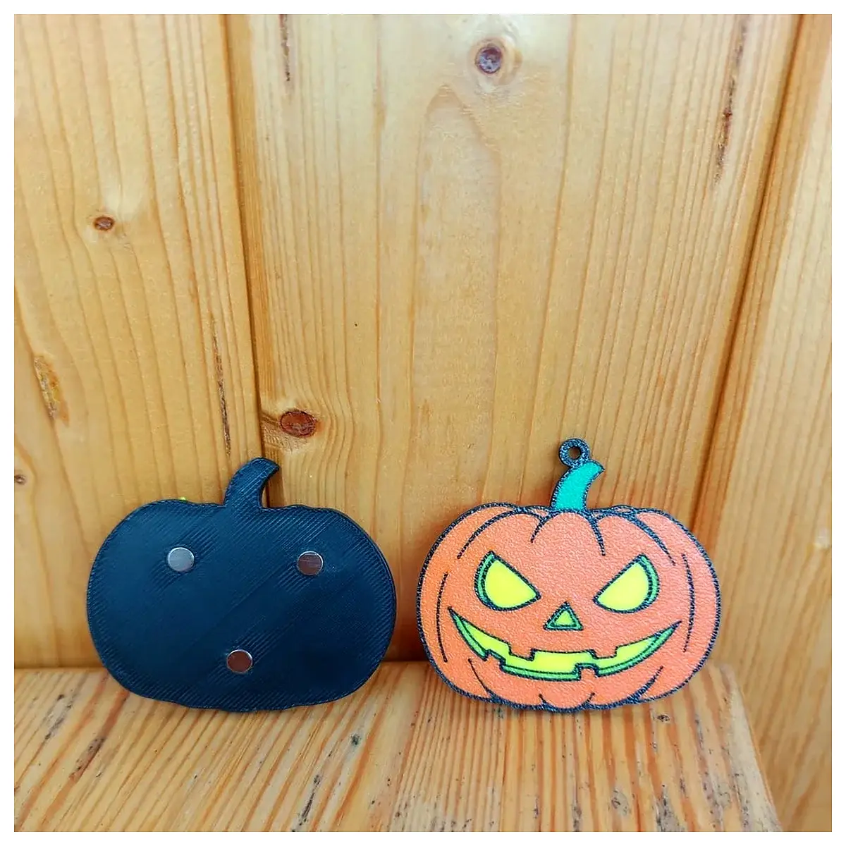 halloween lantern fridge magnet keychain set spooky fall decor gifts for kids cute autumn kitchen accessories
