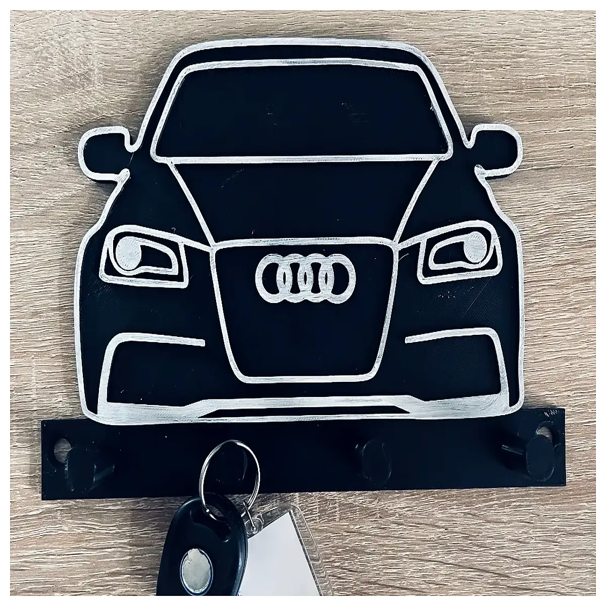 Key Holder Organizer Car Key Tray Key Rack Multi Functional Automotive Accessories Vehicle Storage Auto Parts