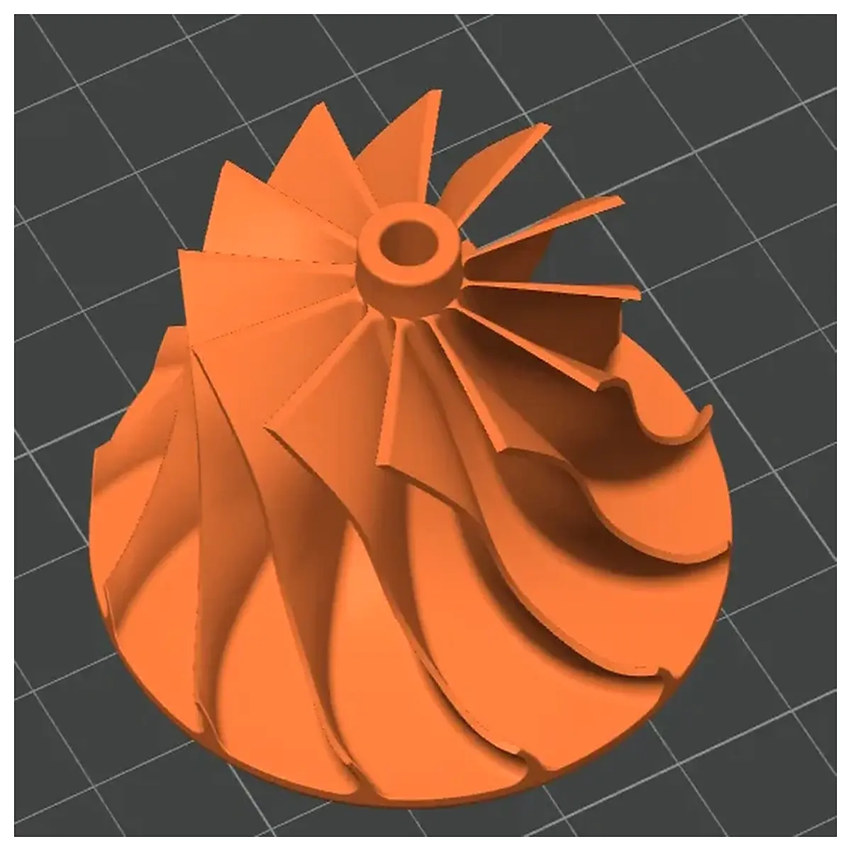 turbine impeller replacement parts high speed centrifugal pump rotor aluminum alloy custom machining cnc precision